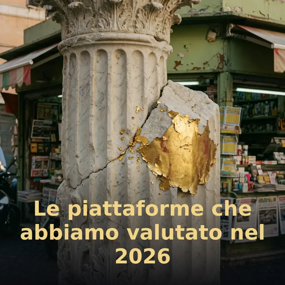 Le piattaforme che abbiamo valutato nel 2026